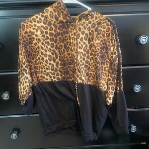 Cheetah Hooded Sweater